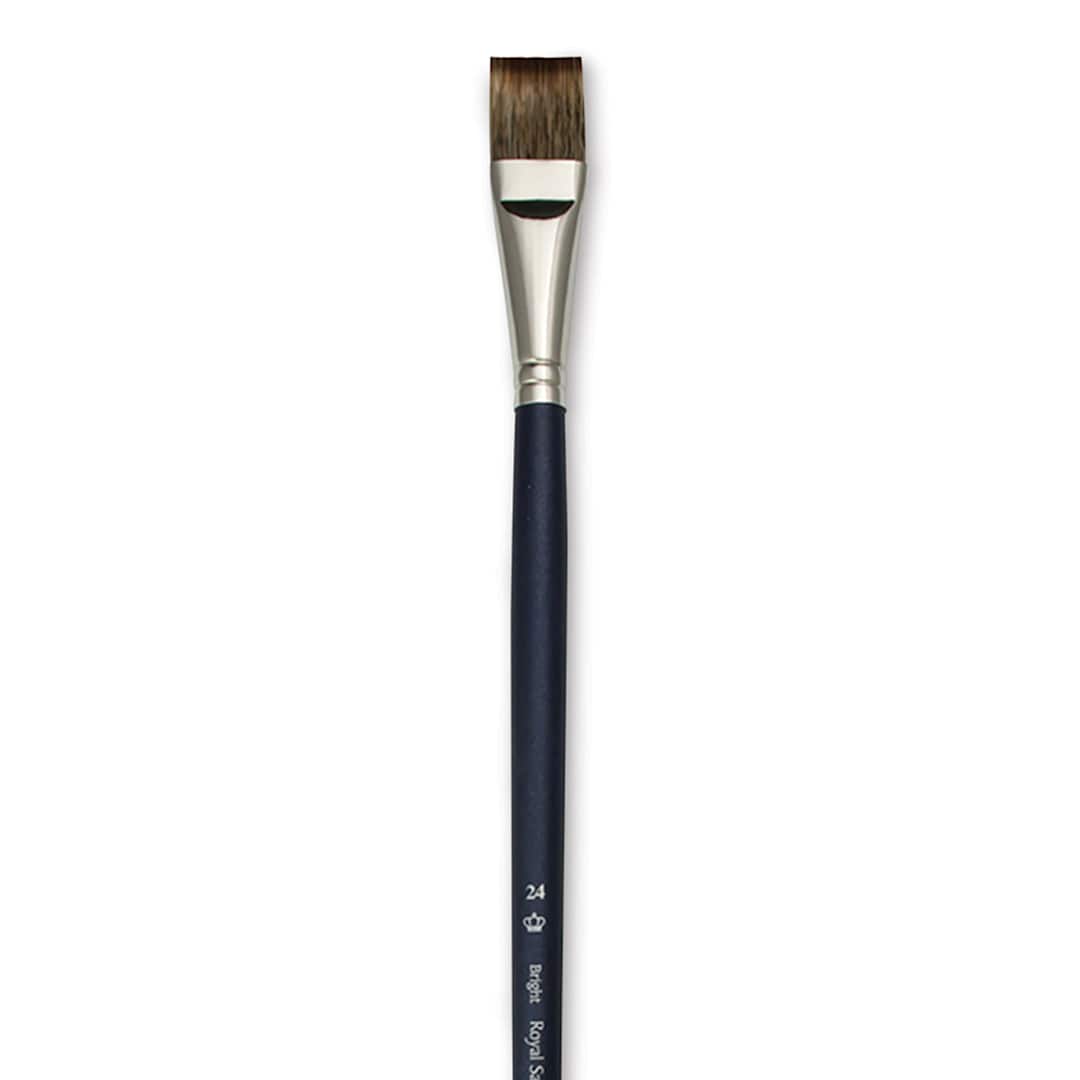 Open in modal - Royal & Langnickel SableTek Brush - Bright, Long Handle, Size 24