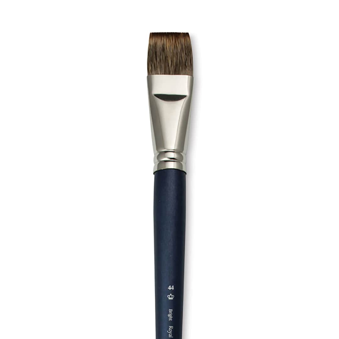 Open in modal - Royal & Langnickel SableTek Brush - Bright, Long Handle, Size 44