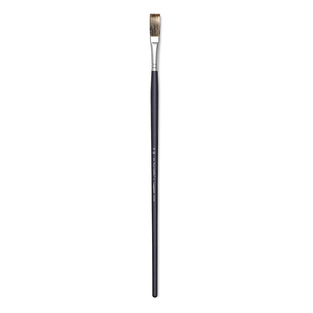 Open in modal - Royal & Langnickel SableTek Brush - Flat, Long Handle, Size 12