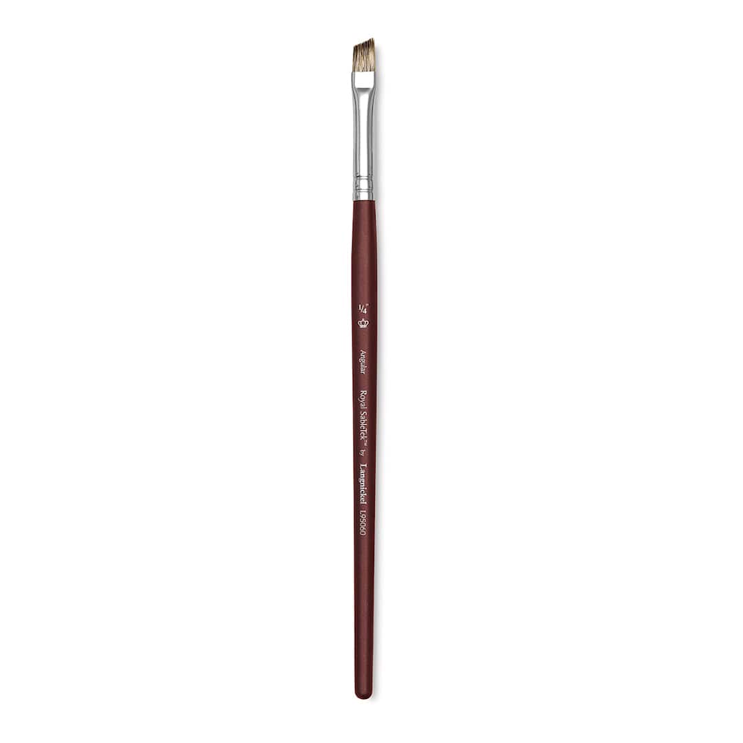 Open in modal - Royal & Langnickel SableTek Brush - Angular, Short Handle, 1/4"