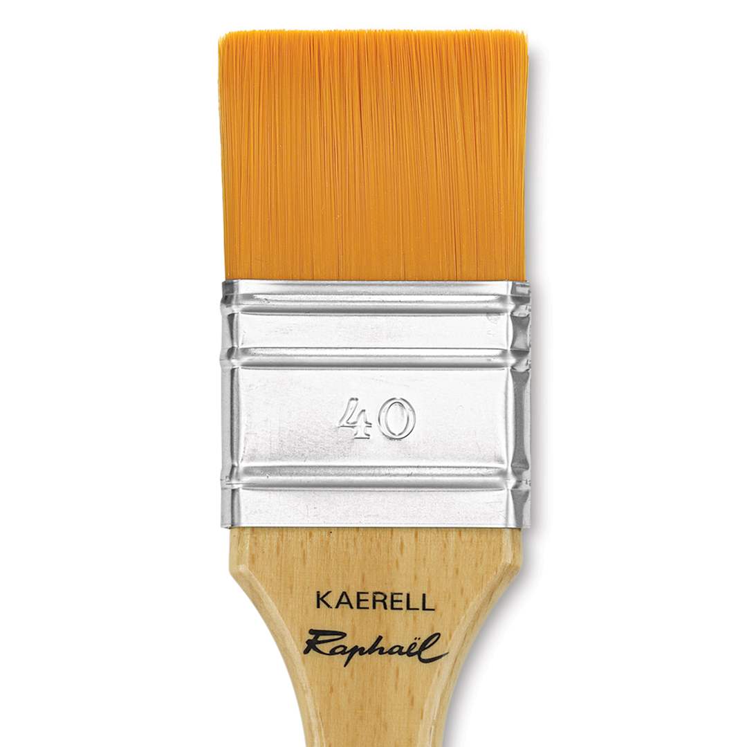 Open in modal - Raphael Kaerell Brush - Mixed Media Flat, Size 40, close-up