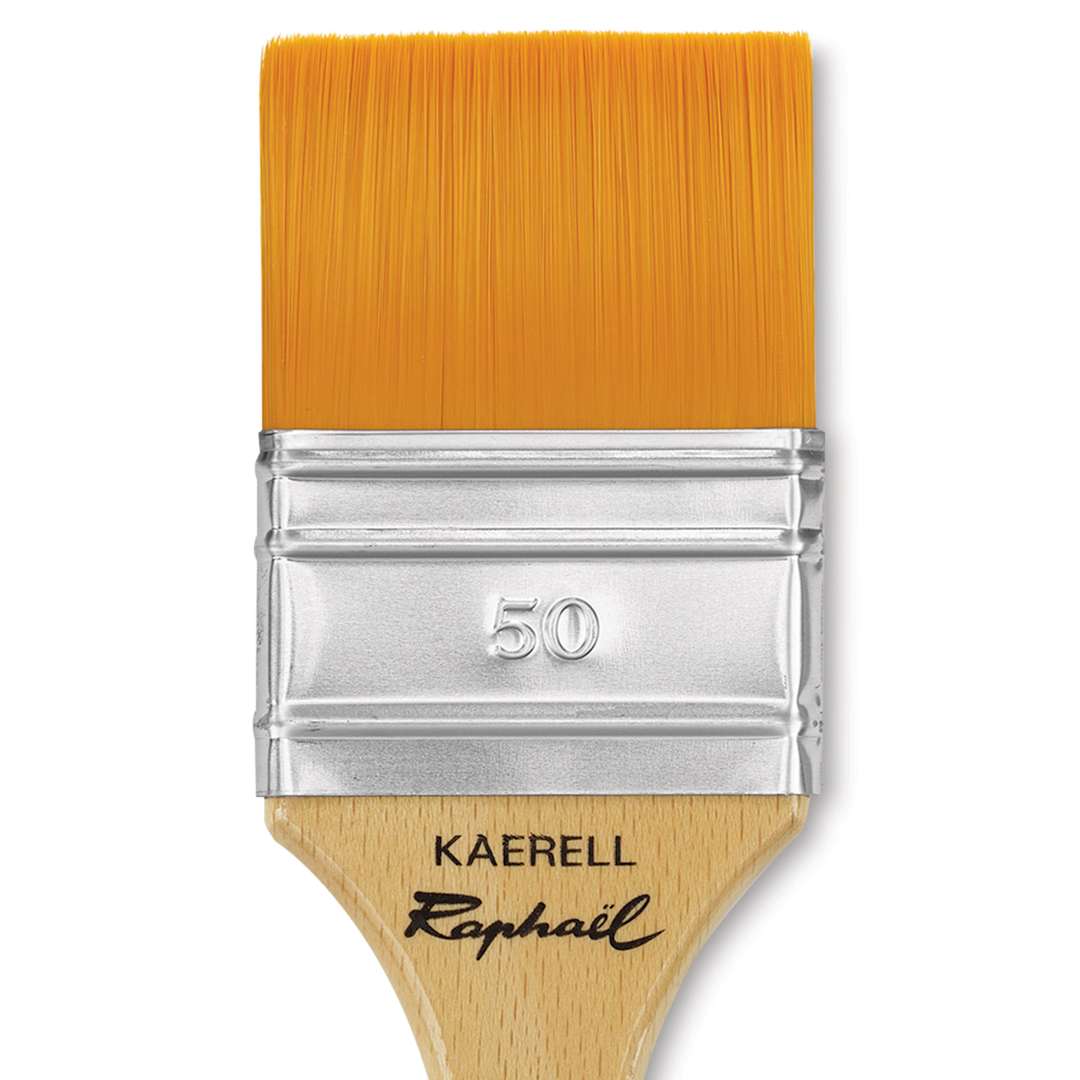 Open in modal - Raphael Kaerell Brush - Mixed Media Flat, Size 50, close-up