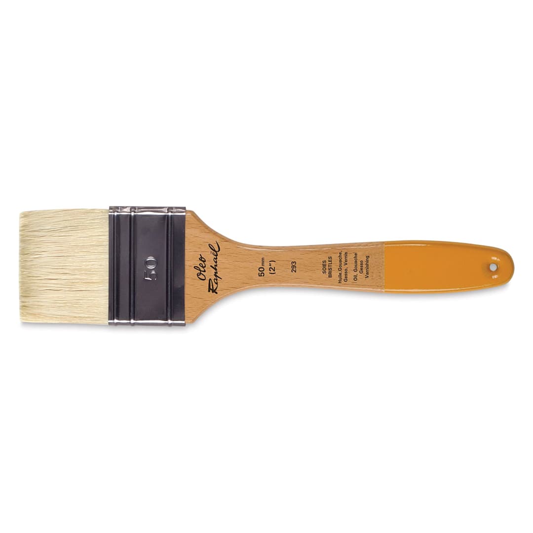 Open in modal - Raphael Oleo Brush -  Mixed Media Flat Brush - Size 50