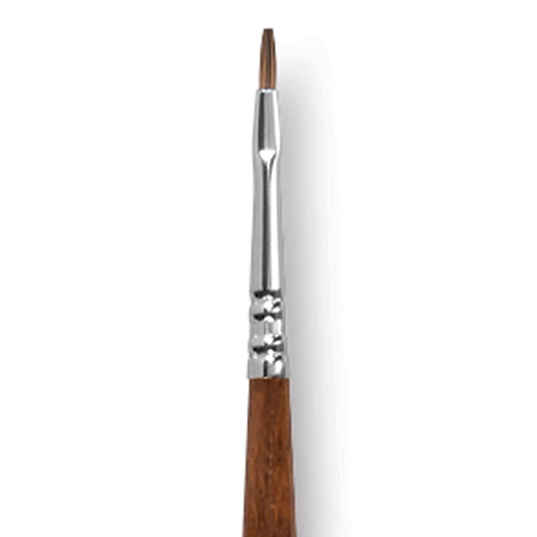 Open in modal - Escoda Versatil Brush - Bright, Size 1, Long Handle close up