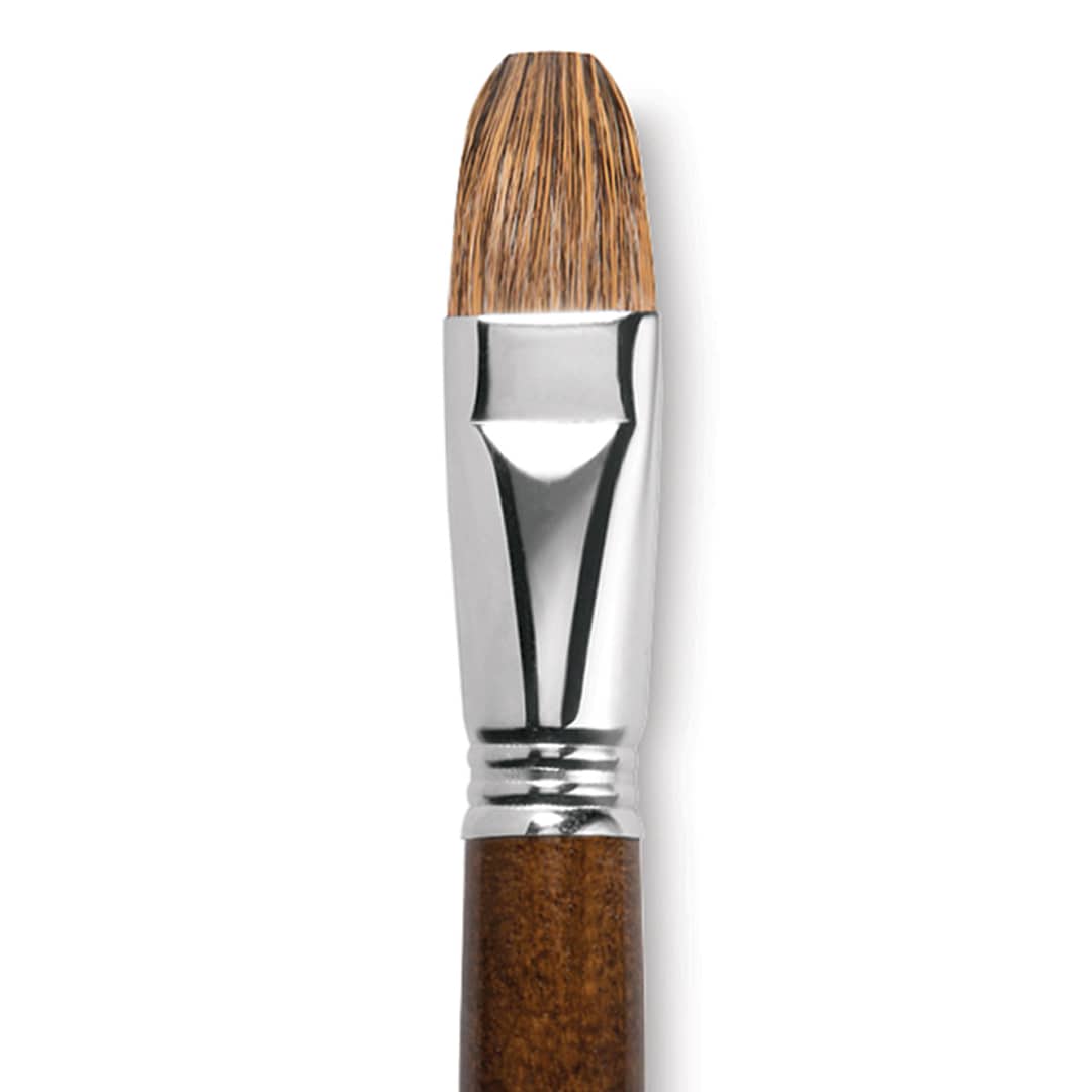 Open in modal - Escoda Versatil Brush - Bright, Size 22, Long Handle close up