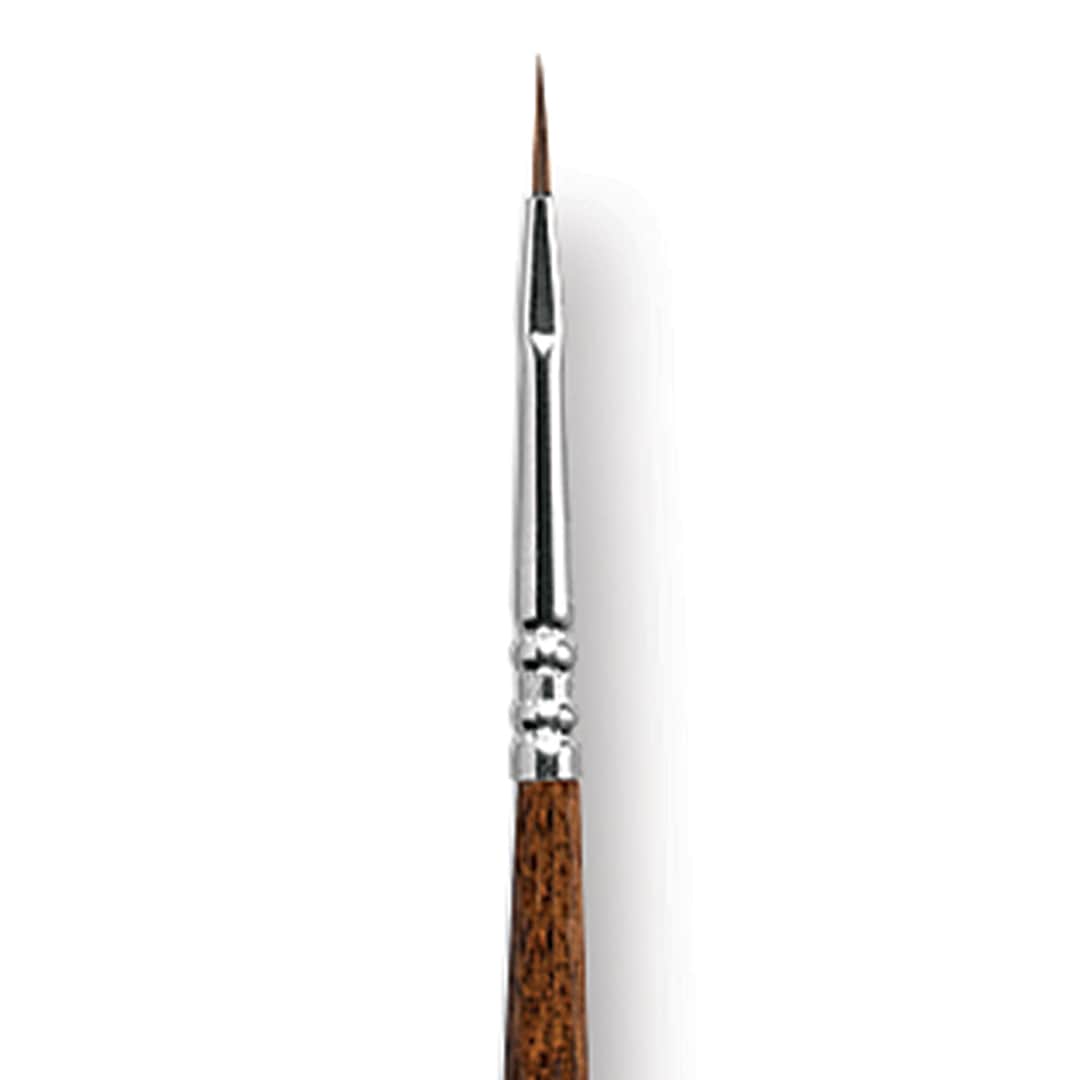Open in modal - Escoda Versatil Brush - Flat, Size 0, Long Handle close up