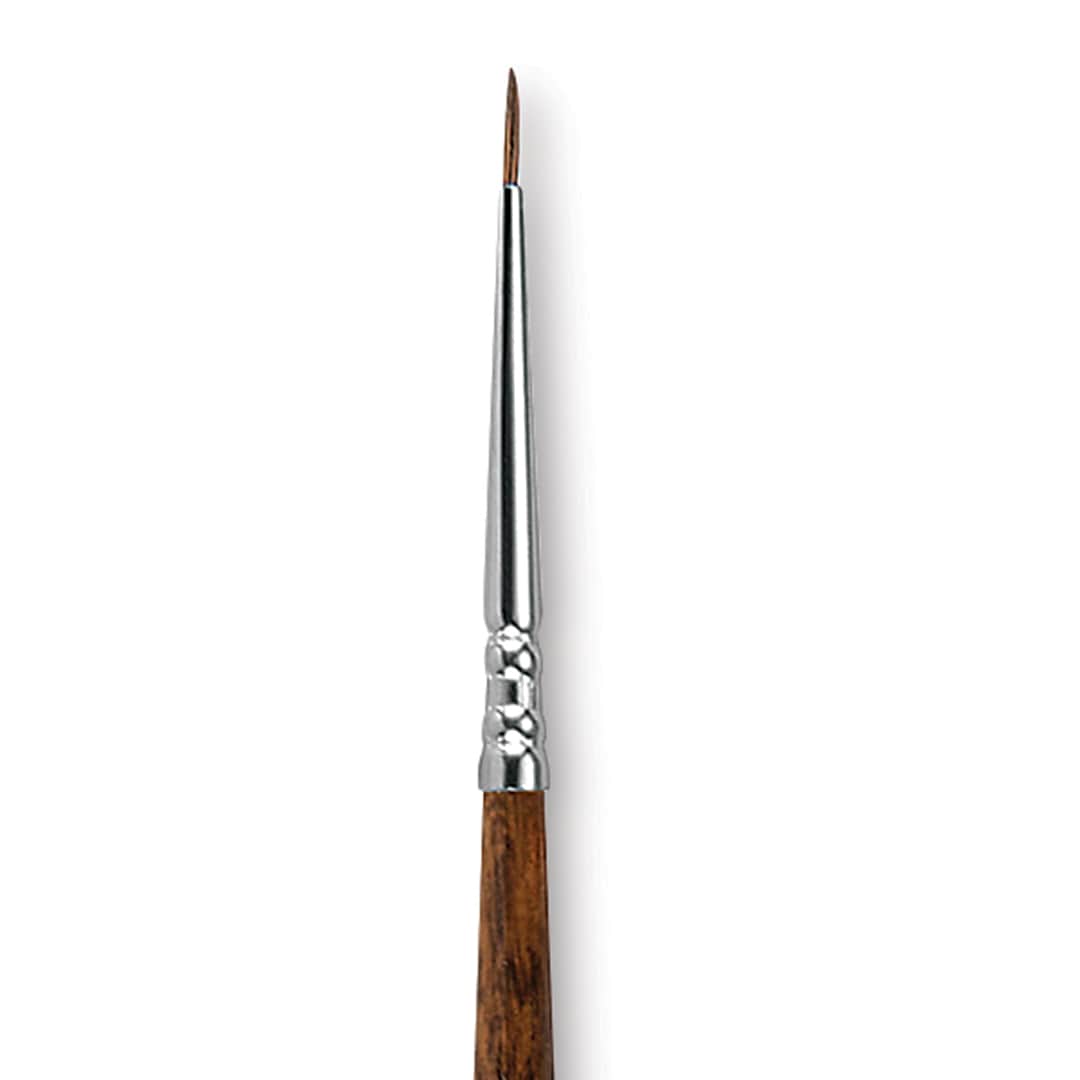 Open in modal - Escoda Versatil Brush - Pointed Round, Size 3/0, Long Handle close up
