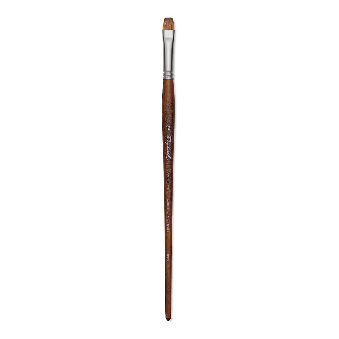 Open in modal - Raphaël Precision Brush - Bright, Size 12, Long Handle