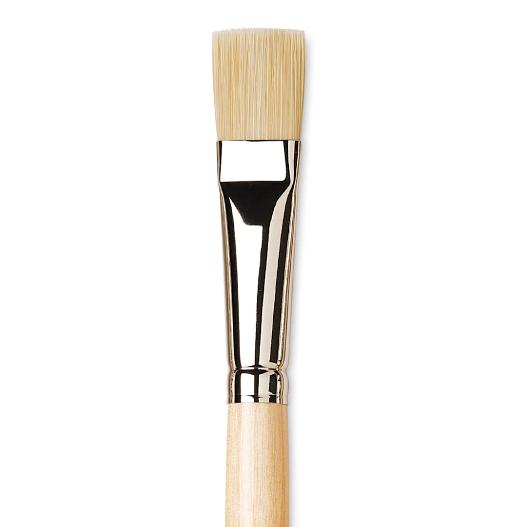 Open in modal - Da Vinci Chuneo Synthetic Hog Bristle Brush - Bright, Size 20 (Close-up)
