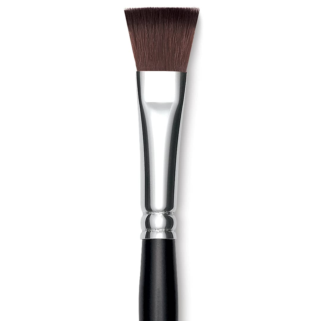 Open in modal - Raphaël Soft Aqua Brush - Flat, Size 12, Short Handle