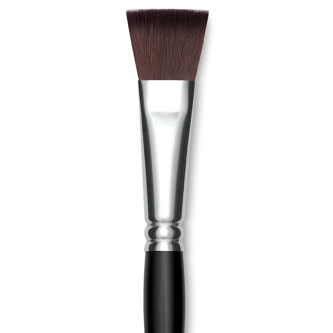 Open in modal - Raphaël Soft Aqua Brush - Flat, Size 14, Short Handle
