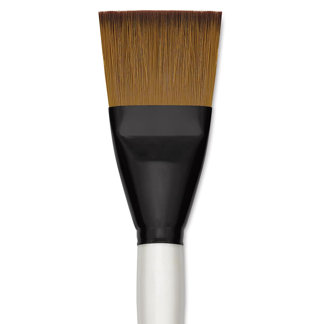 Open in modal - Simply Simmons XL Soft Synthetic Brush - Flat, Size 60 close up