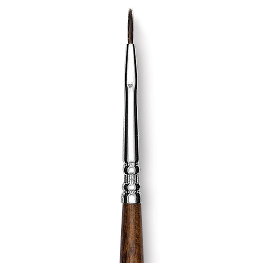 Open in modal - Escoda Versatil Brush - Filbert, Size 0, Short Handle close up