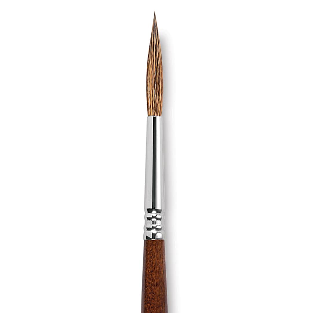Open in modal - Escoda Versatil Brush - Rigger, Size 8, Short Handle close up