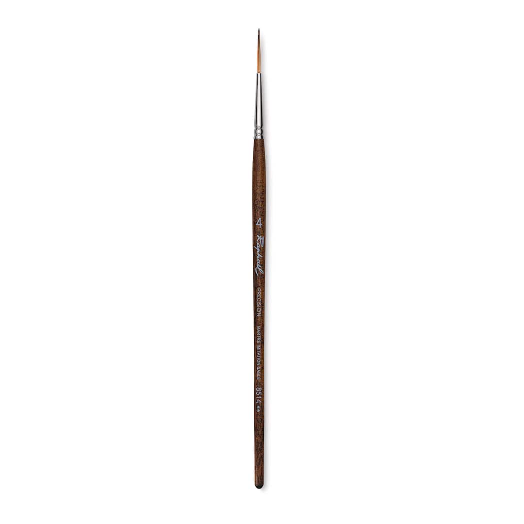 Open in modal - Raphaël Precision Brush - Liner, Size 4, Short Handle