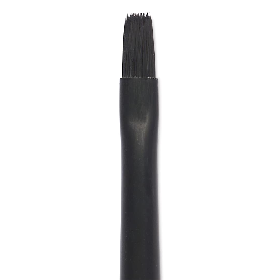 Open in modal - Silver Brush Black Velvet Voyage Brush - Travel Flat, 1/8", close-up