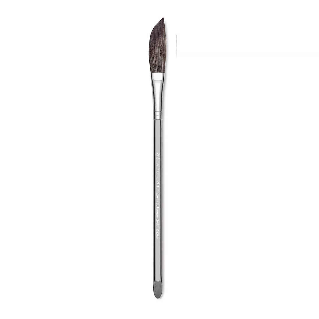 Open in modal - Royal & Langnickel Zen Synthetic Watercolor Brush - Dagger, Size 1/2''