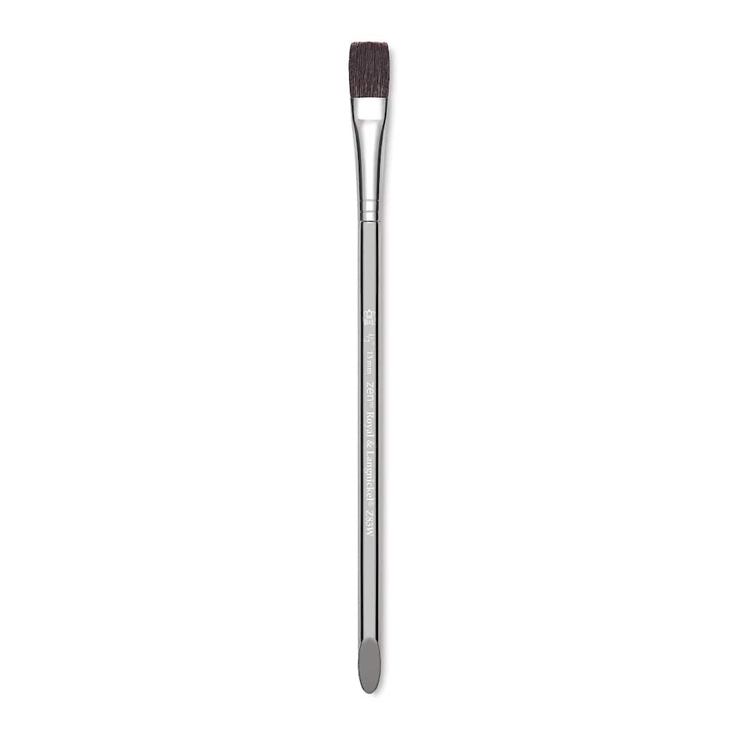 Open in modal - Royal & Langnickel Zen Synthetic Watercolor Brush - Wash, Size 1/2"