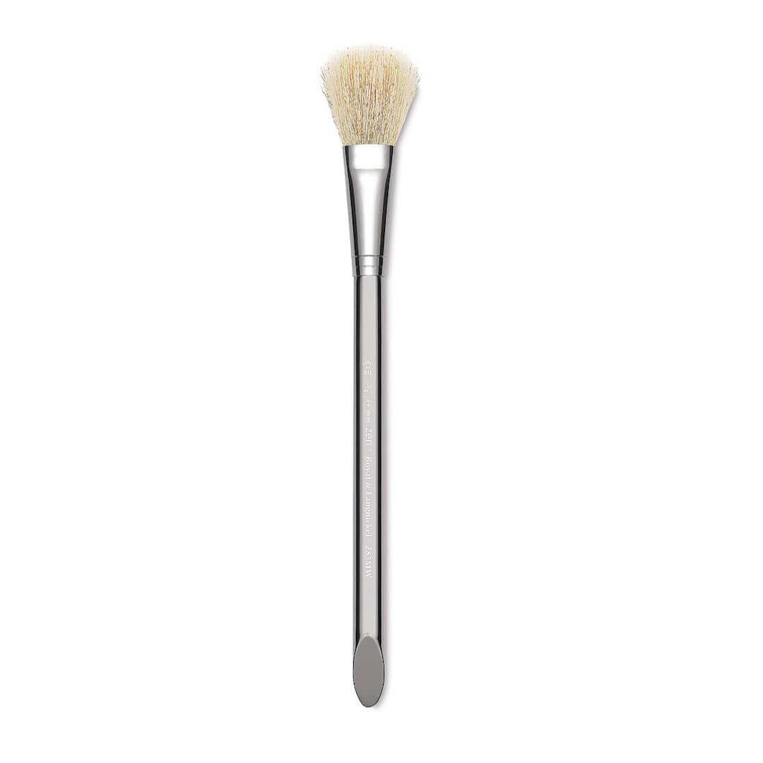 Open in modal - Royal & Langnickel Zen Watercolor Brush - Mop, White Goat Hair, 3/4''