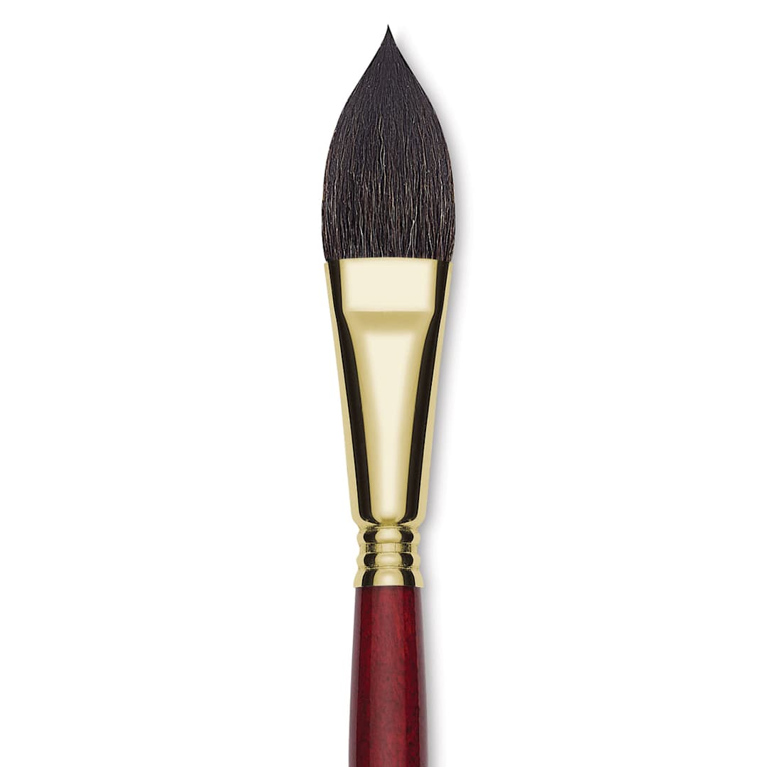 Open in modal - Blick Master Synthetic Squirrel Brush - Oval Wash, Size 3/4"