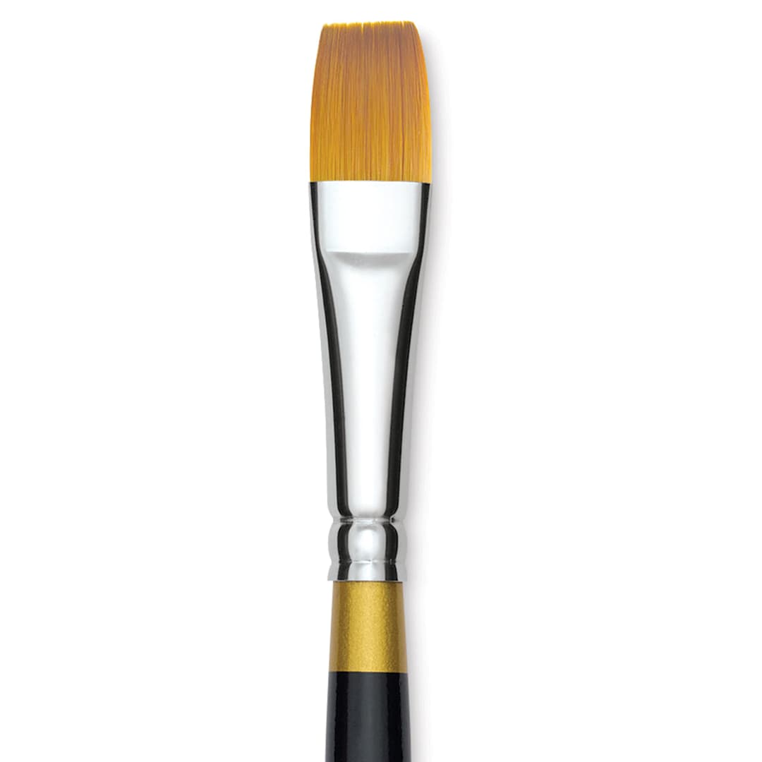 Open in modal - Kingart Original Gold Brush - Wash, Size 1/2'', Short Handle (close-up)