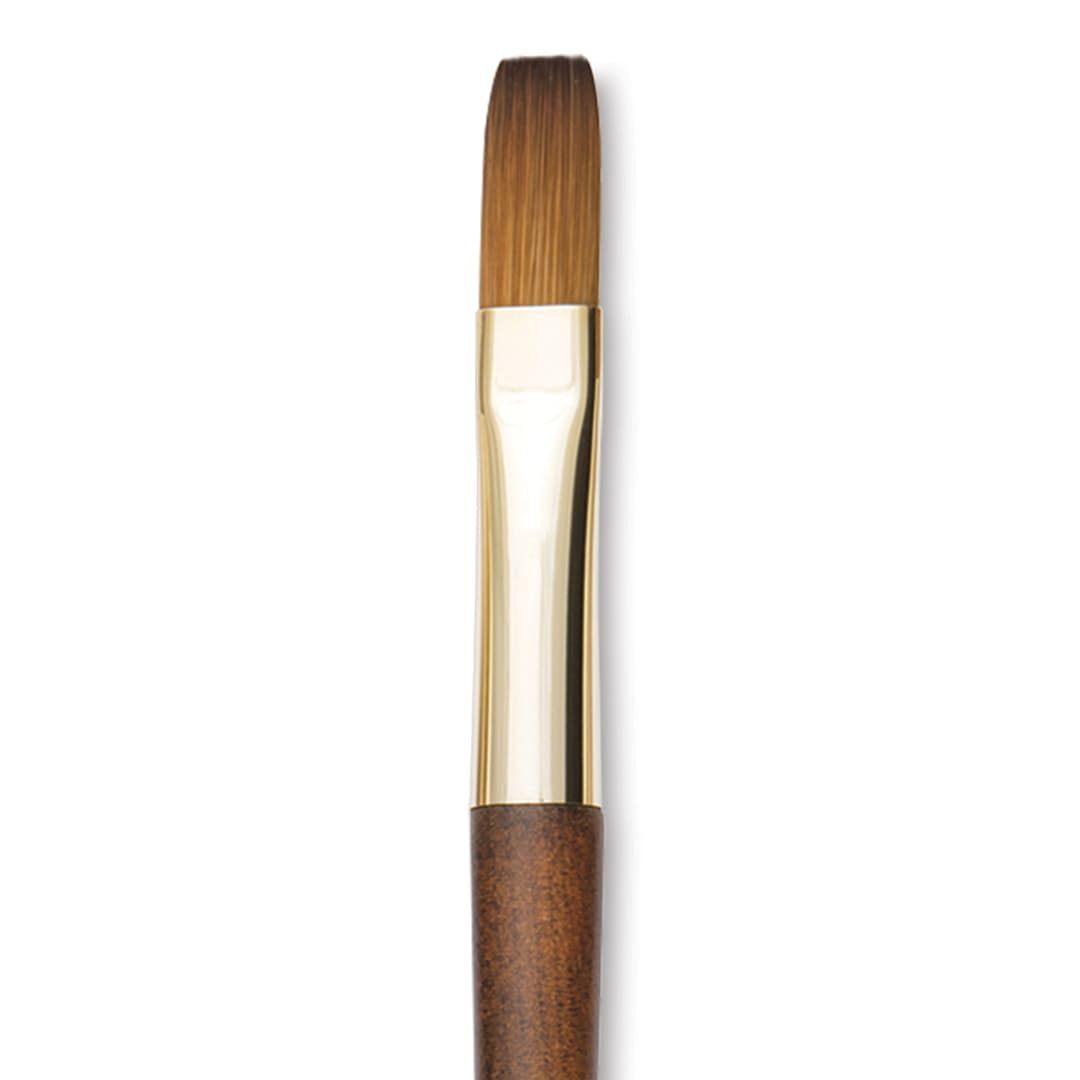 Open in modal - Isabey Vintage Isaqua Synthetic Brush - Long Flat, Size 6, Short Handle