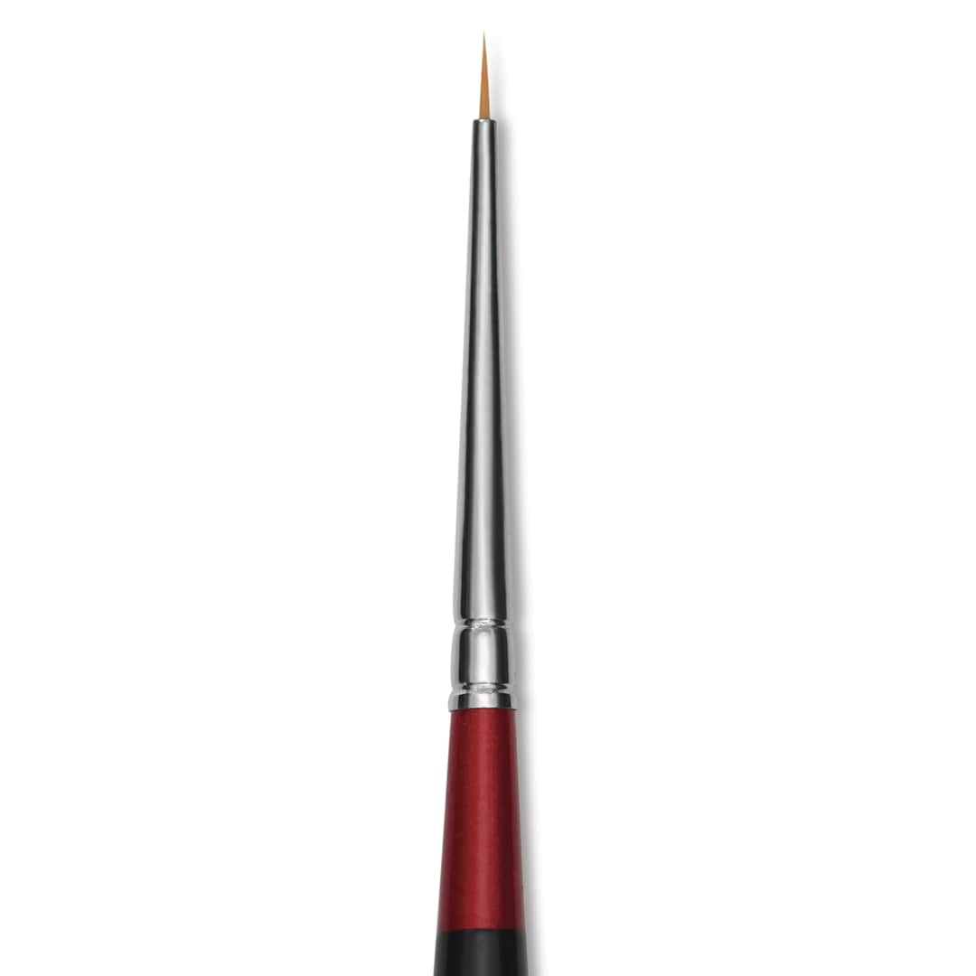 Open in modal - Da Vinci Micro Nova Synthetic Brush - Round, Short Handle, Size 15/0, close-up