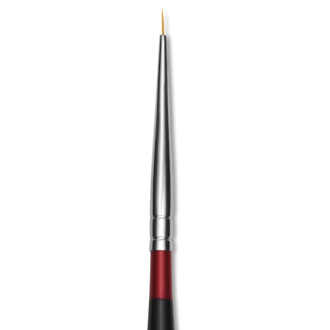 Open in modal - Da Vinci Micro Nova Synthetic Brush - Round, Short Handle, Size 20/0, close-up
