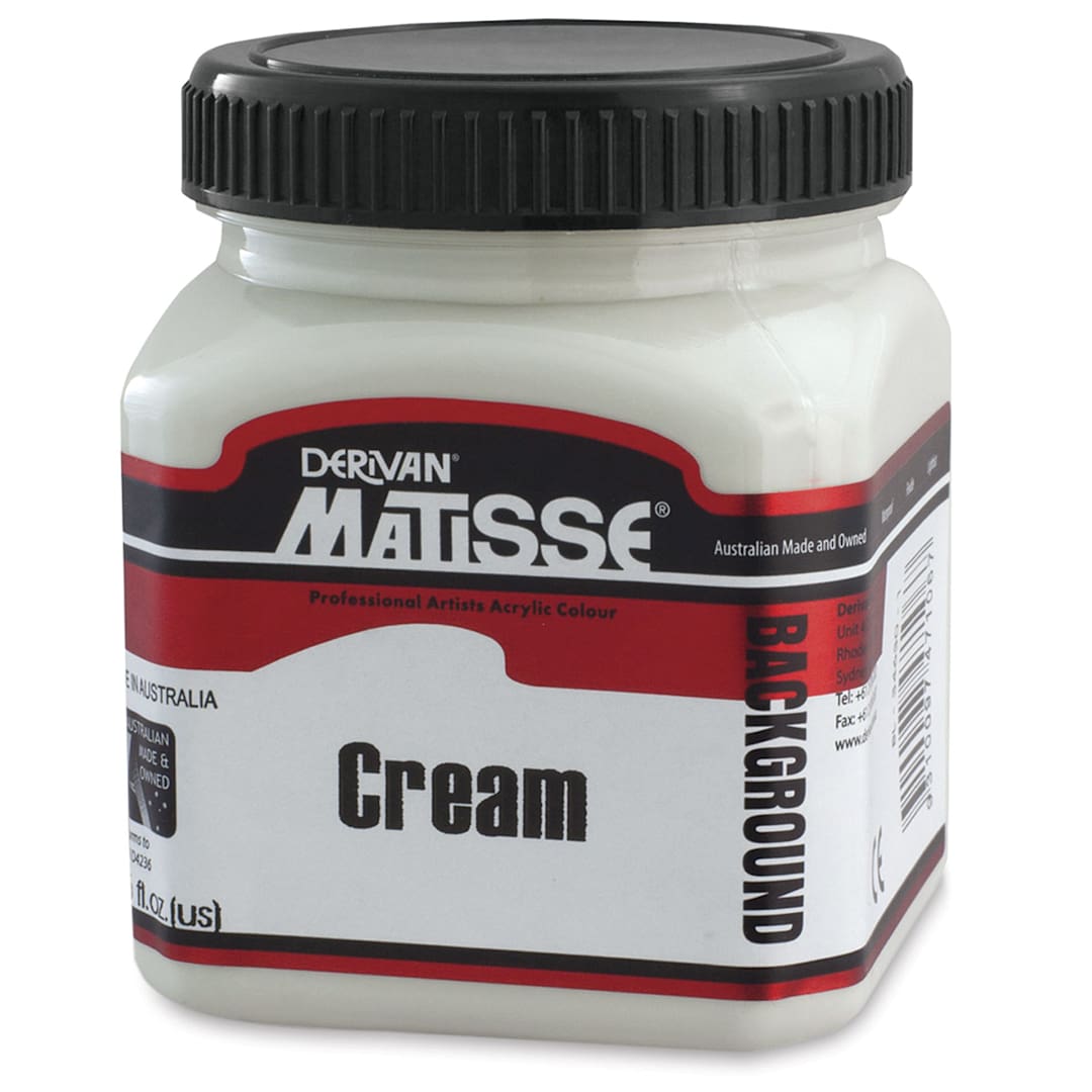 Open in modal - Matisse Background Colors Acrylic Paint - Cream, 250 ml