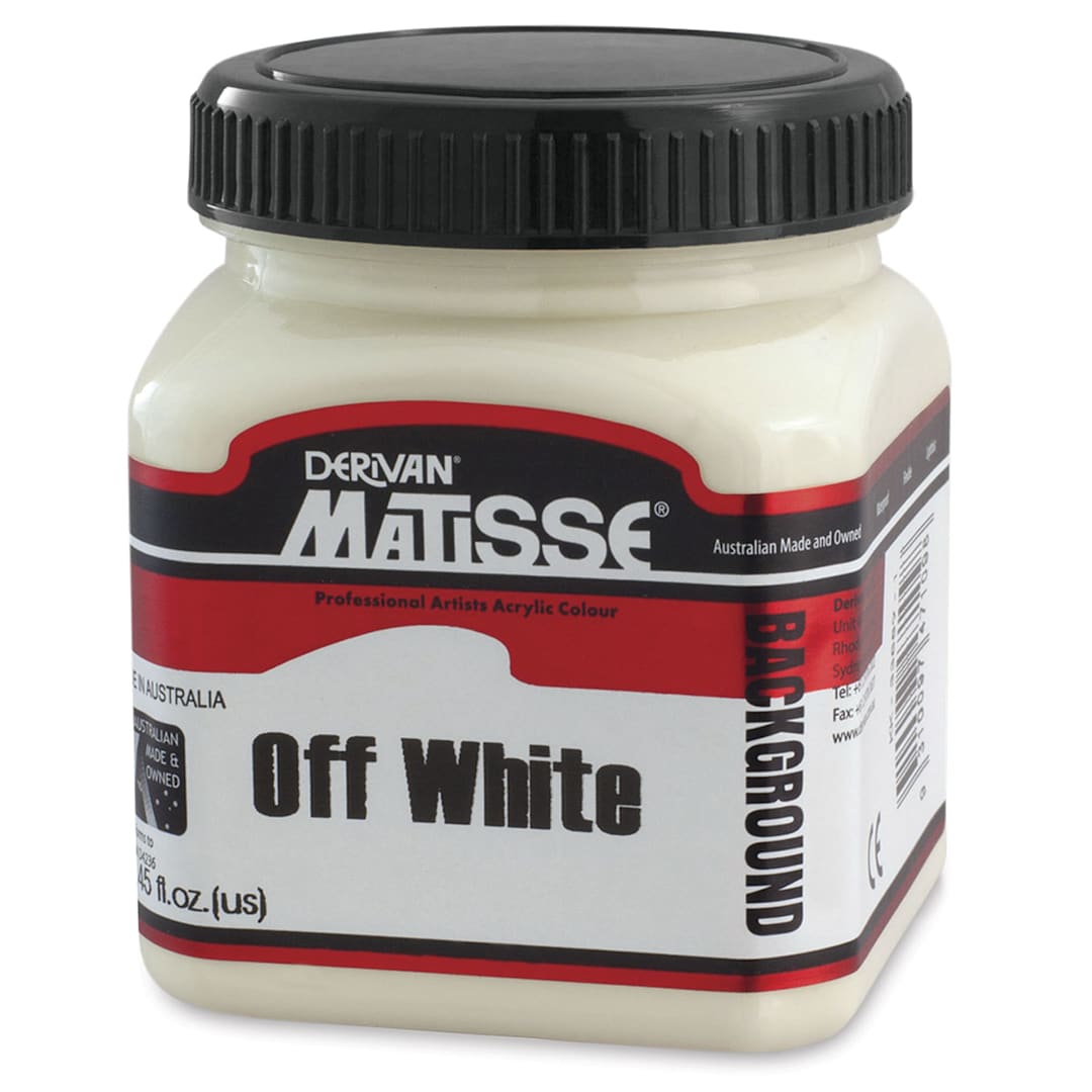 Open in modal - Matisse Background Colors Acrylic Paint - Off White, 250 ml