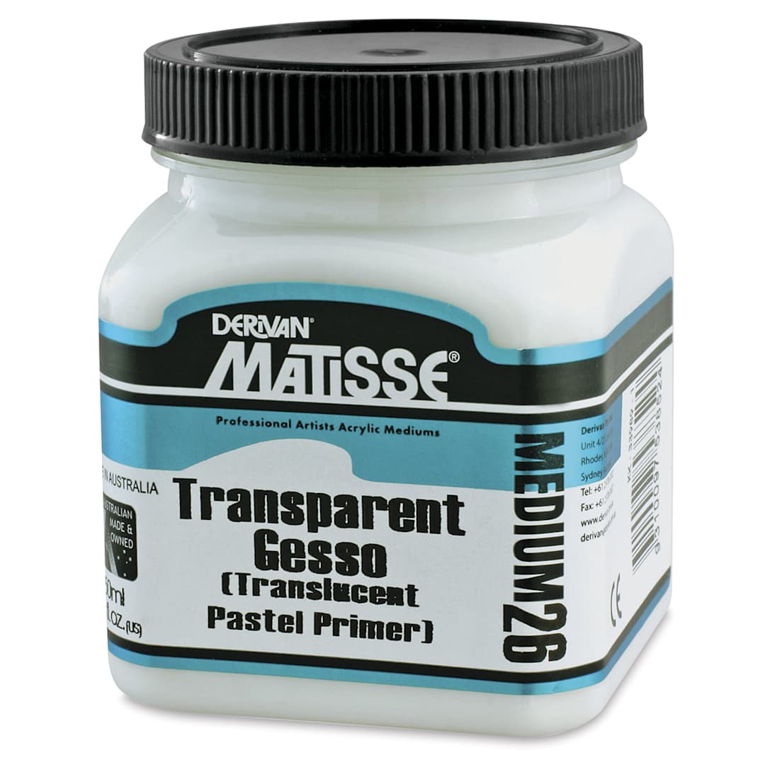 Open in modal - Matisse Transparent Gesso - Front of 250 ml Jar