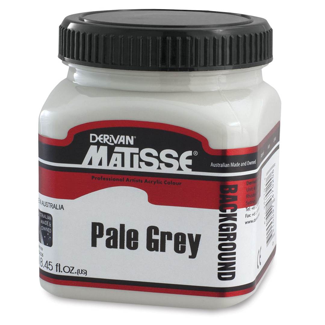 Open in modal - Matisse Background Colors Acrylic Paint - Pale Grey, 250 ml