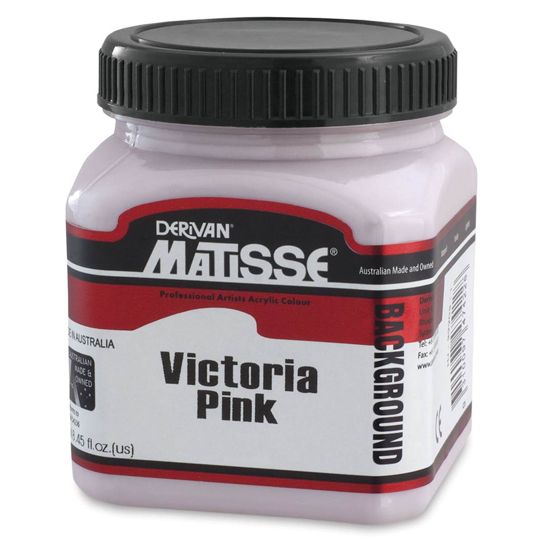 Open in modal - Matisse Background Colors Acrylic Paint - Victoria Pink, 250 ml
