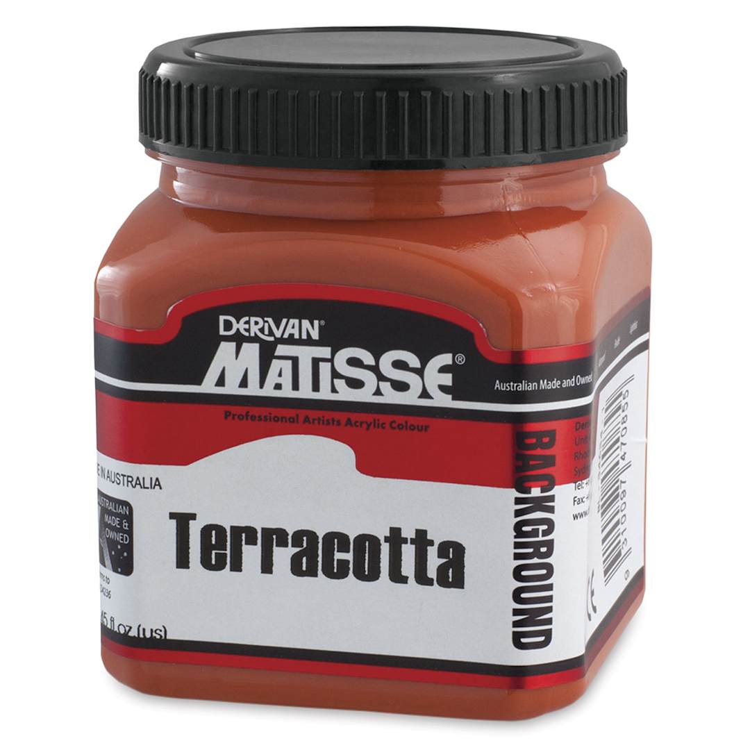 Open in modal - Matisse Background Colors Acrylic Paint - Terracotta, 250 ml