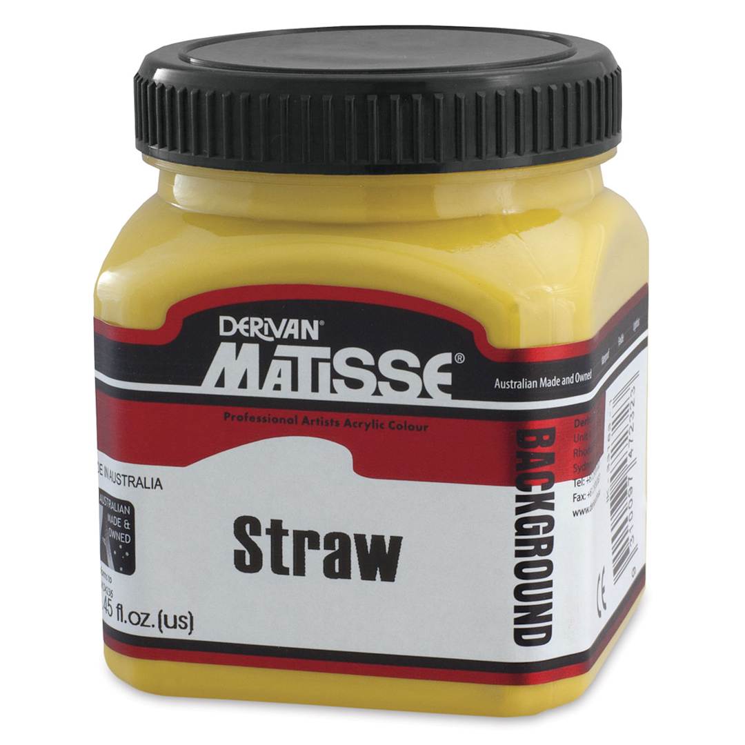 Open in modal - Matisse Background Colors Acrylic Paint - Straw, 250 ml