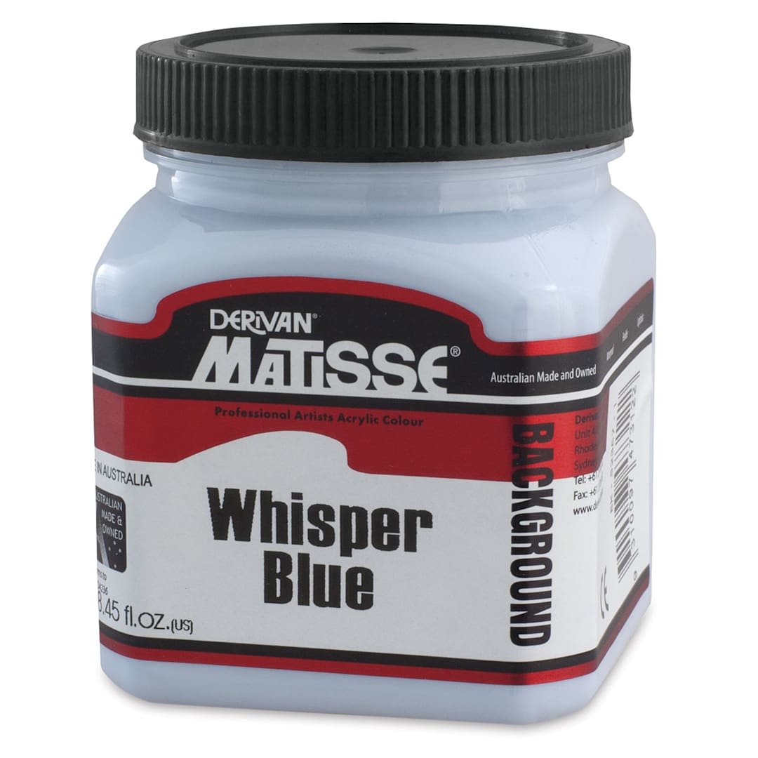 Open in modal - Matisse Background Colors Acrylic Paint - Whisper Blue, 250 ml