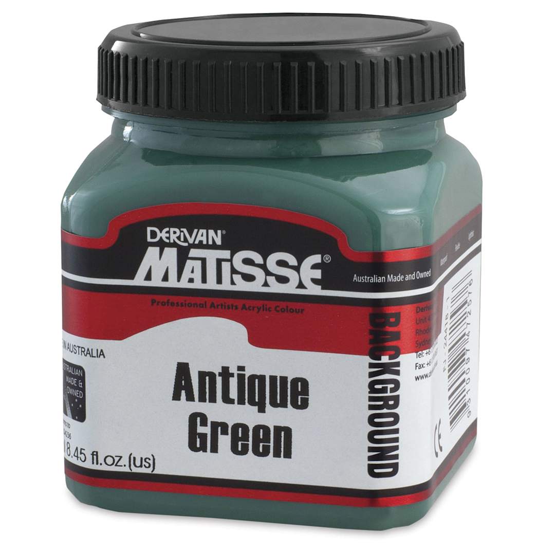 Open in modal - Matisse Background Colors Acrylic Paint - Antique Green, 250 ml