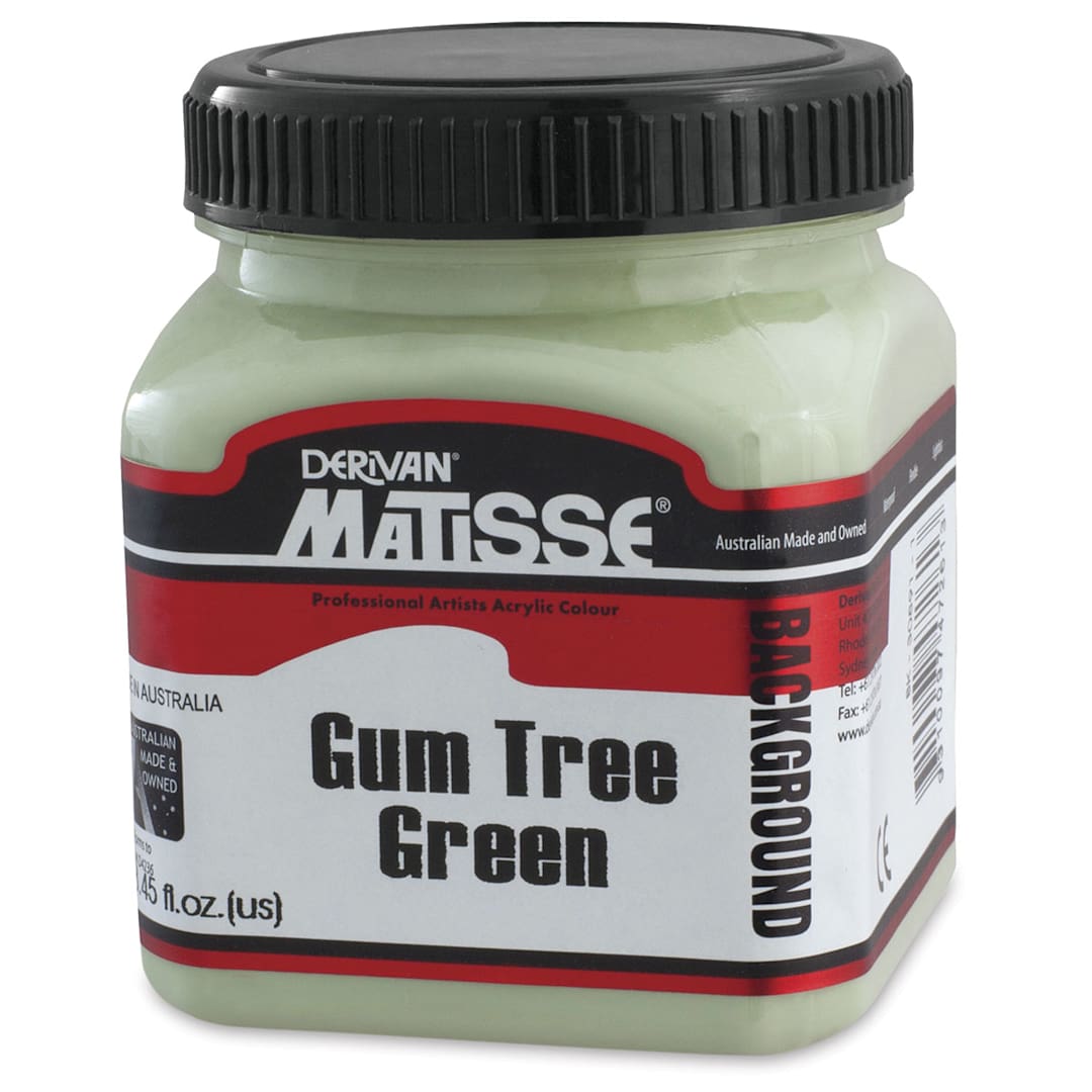 Open in modal - Matisse Background Colors Acrylic Paint - Gum Tree Green, 250 ml