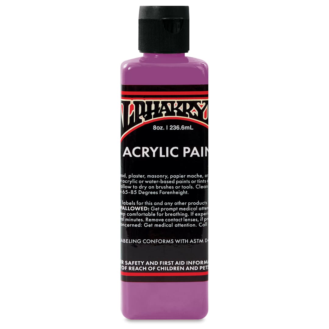 Open in modal - Alpha6 Alphakrylic Acrylic Paint - Fuchsia, 8 oz