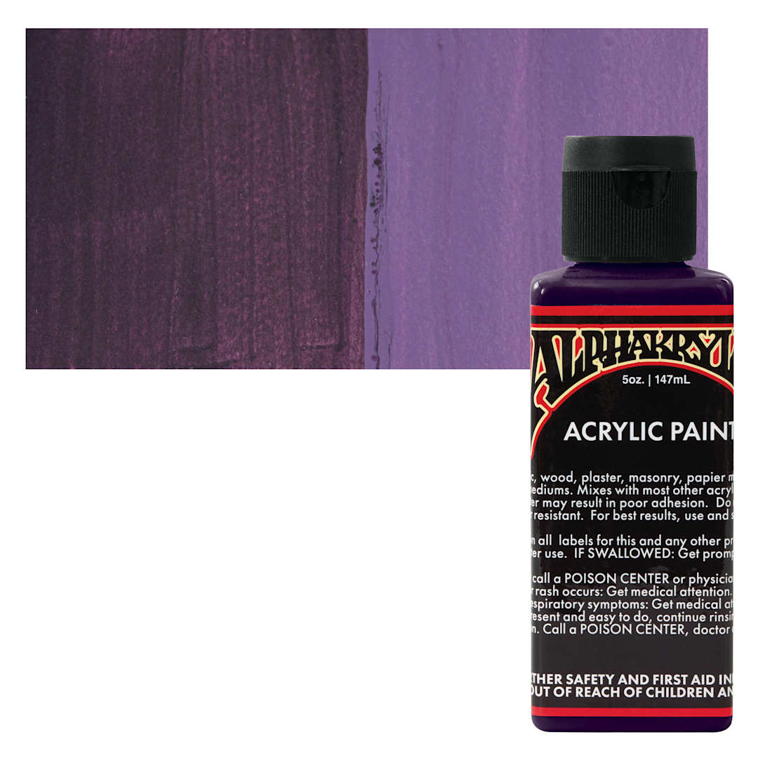 Open in modal - Alpha6 Alphakrylic Acrylic Paint - Concord, 5 oz bottle and swatch