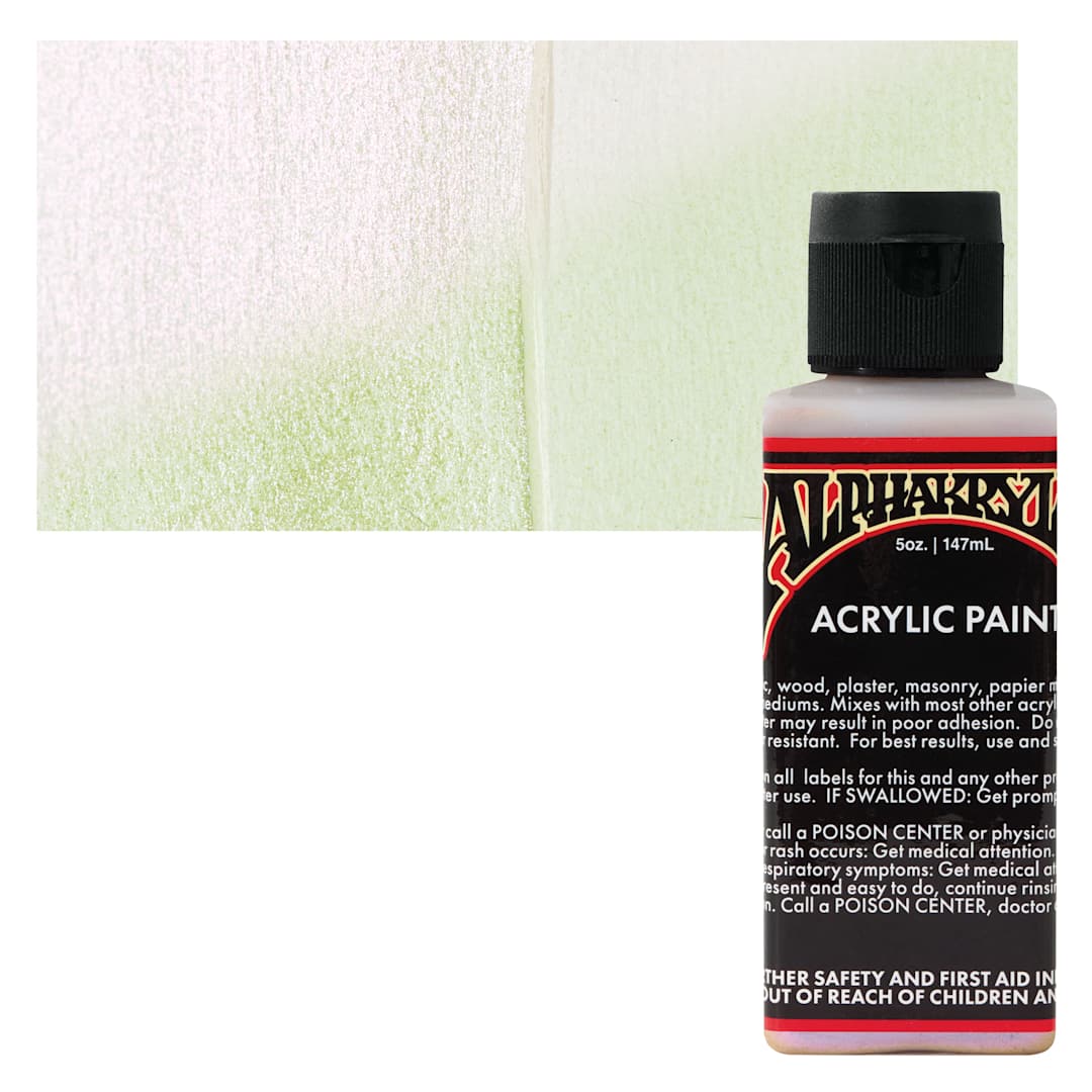 Open in modal - Alpha6 Alphakrylic Acrylic Paint - Oceana Color Shift, 5 oz bottle and swatch