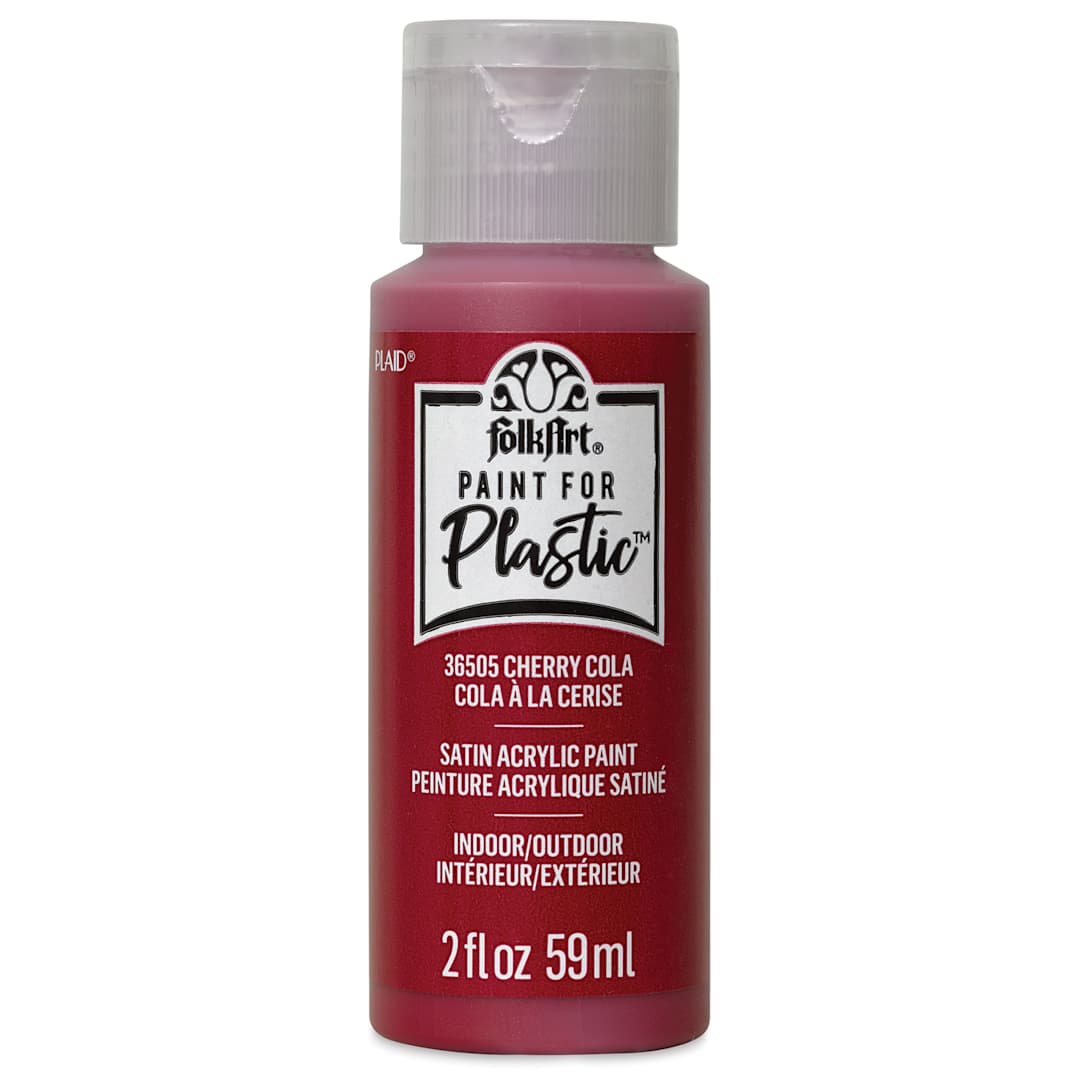 Open in modal - FolkArt Paint for Plastic - Cherry Cola