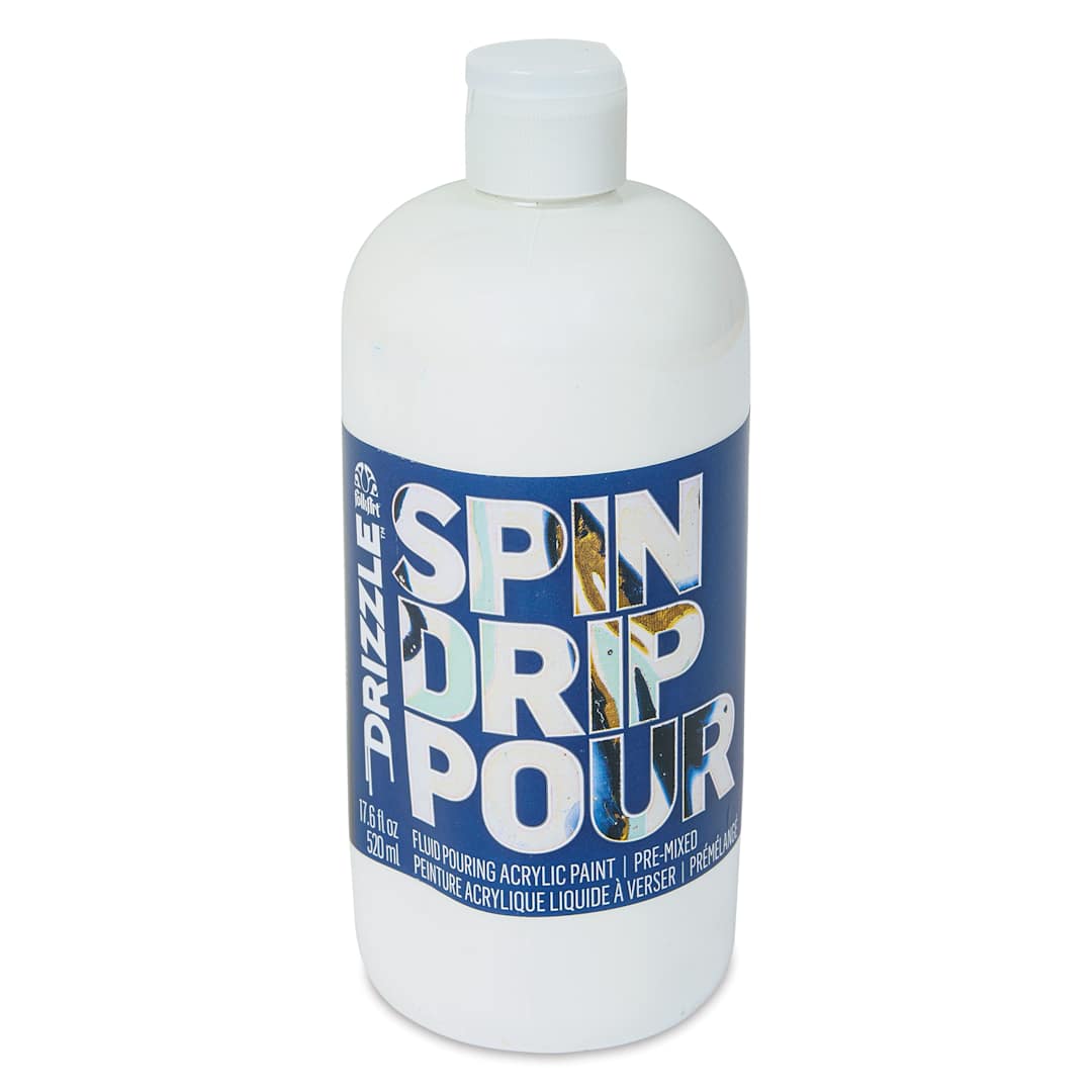 Open in modal - FolkArt Drizzle Acrylic Pouring Paint - Cloud 9, 17.6 oz