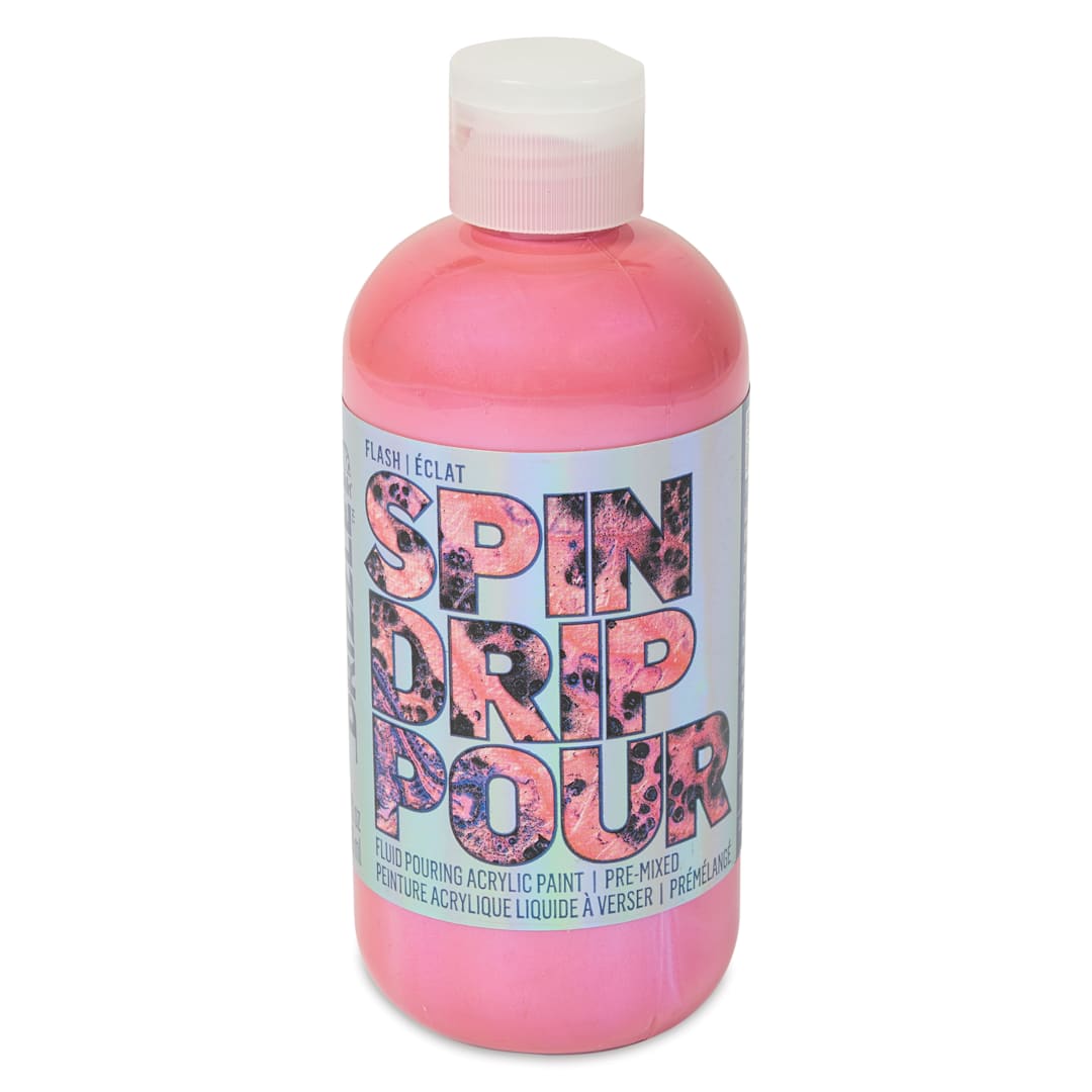 Open in modal - FolkArt Drizzle Acrylic Pouring Paint - Cosmo Flash Color Shift, 9 oz