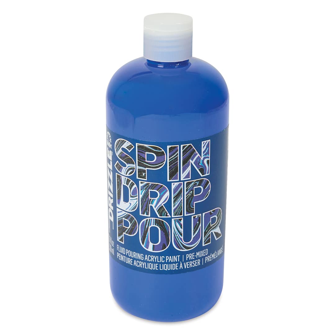 Open in modal - FolkArt Drizzle Acrylic Pouring Paint - Sea Level, 17.6 oz