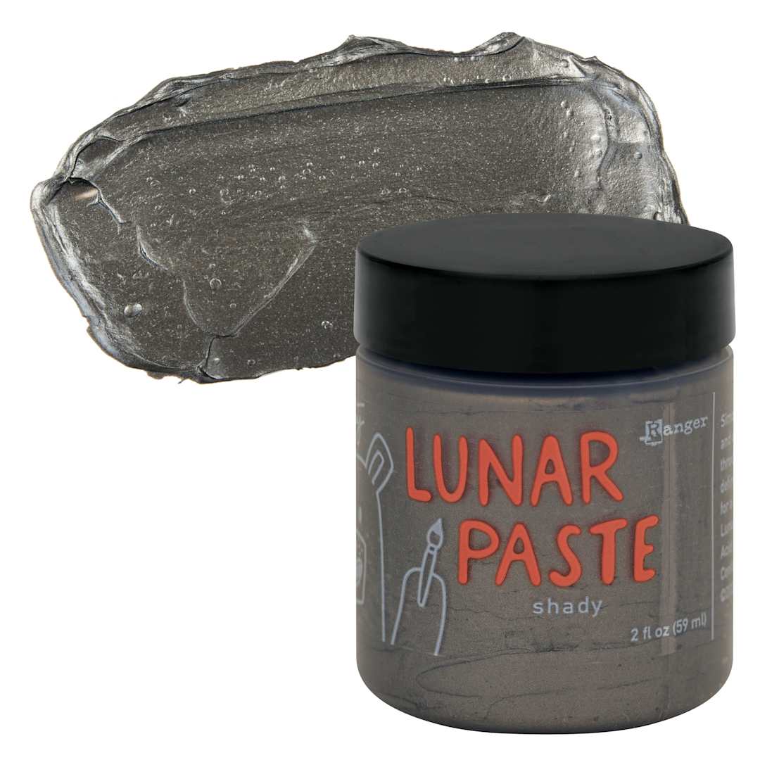 Open in modal - Simon Hurley Create Lunar Acrylic Paste - Shady, 2 oz jar and swatch