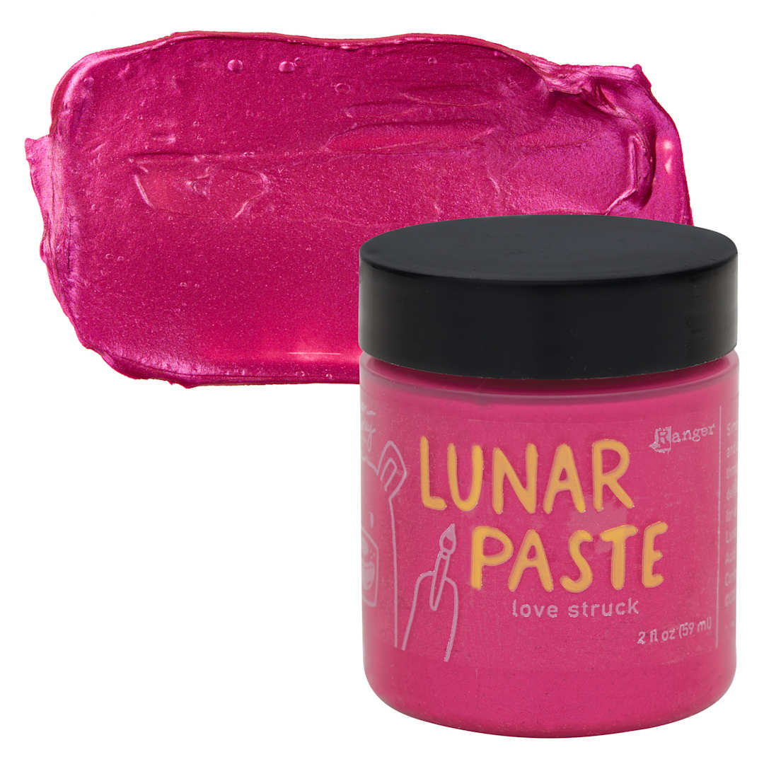 Open in modal - Simon Hurley Create Lunar Acrylic Paste - Love Struck, 2 oz jar and swatch