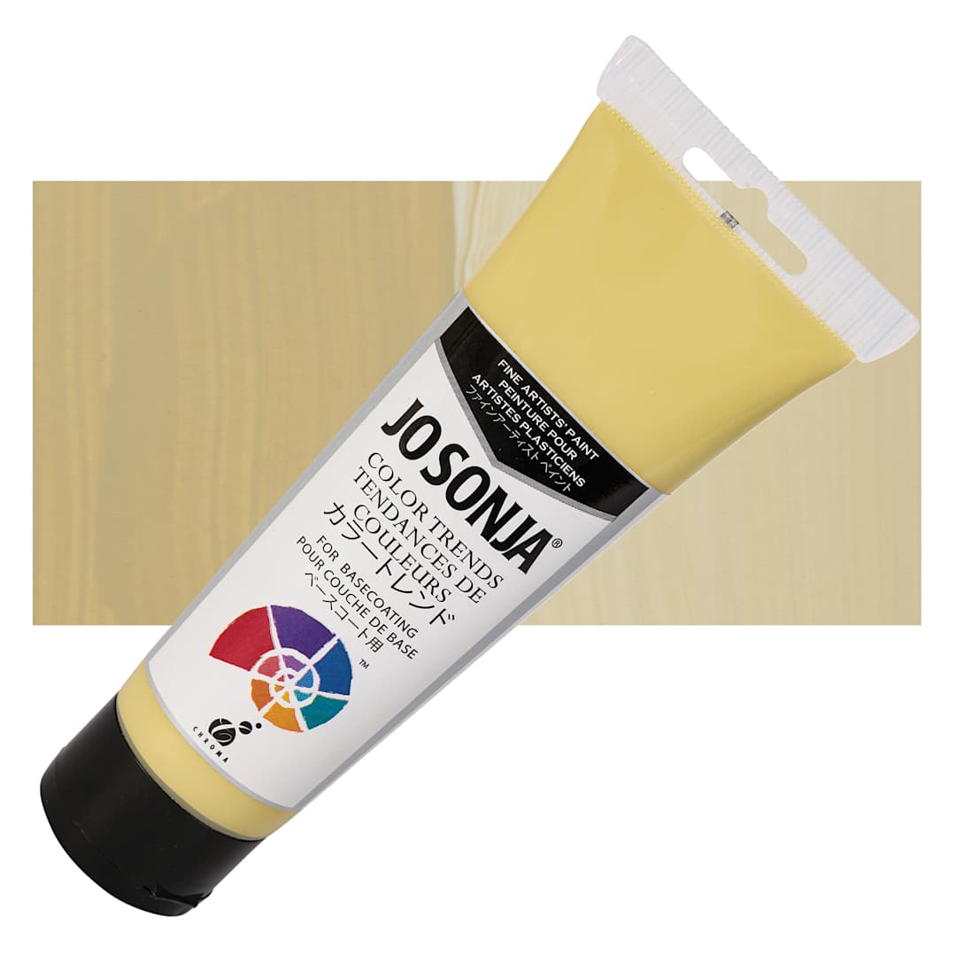 Open in modal - Chroma's Jo Sonja Color Trends Acrylic Paint - Tendril - Tube and Swatch