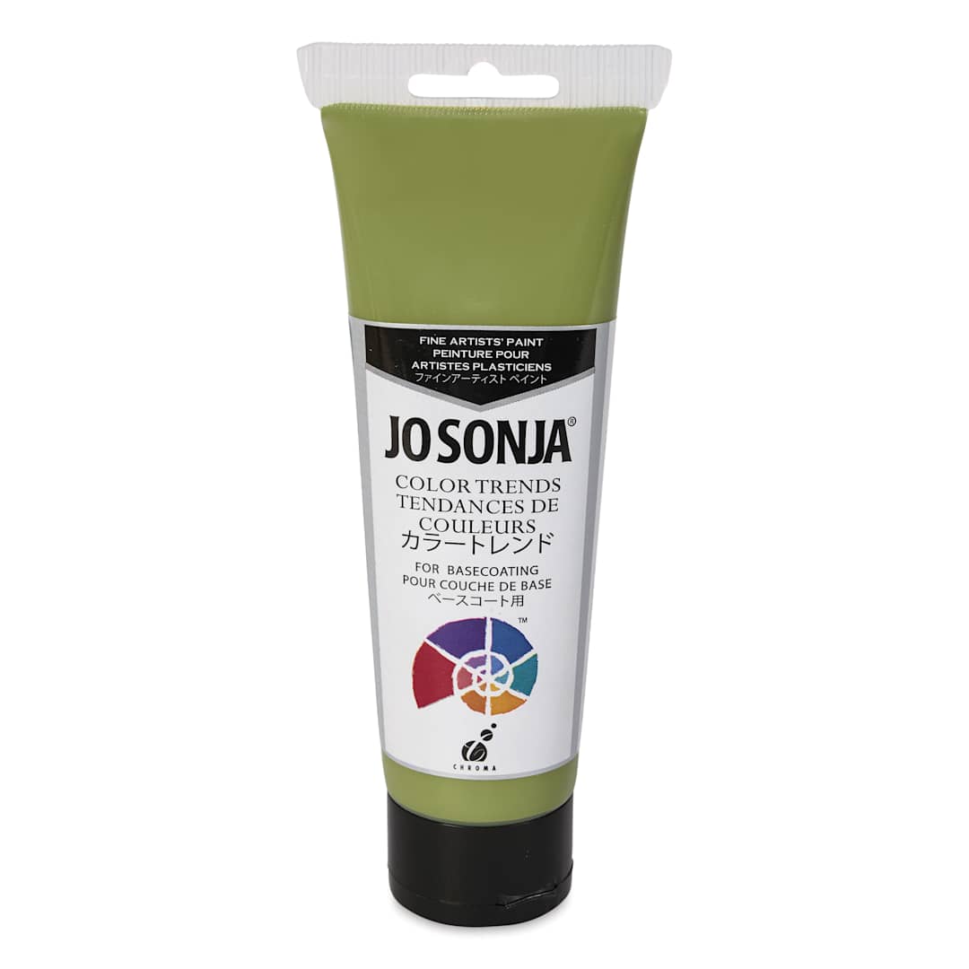 Open in modal - Chroma's Jo Sonja Color Trends Acrylic Paint - Vines, 120 ml tube - front