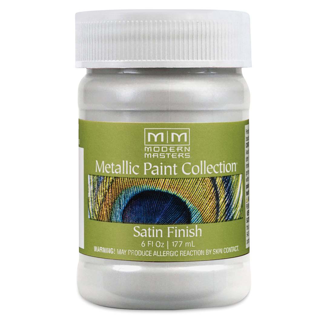 Open in modal - Modern Masters Metallic Paint - Snowflake, 177 ml jar